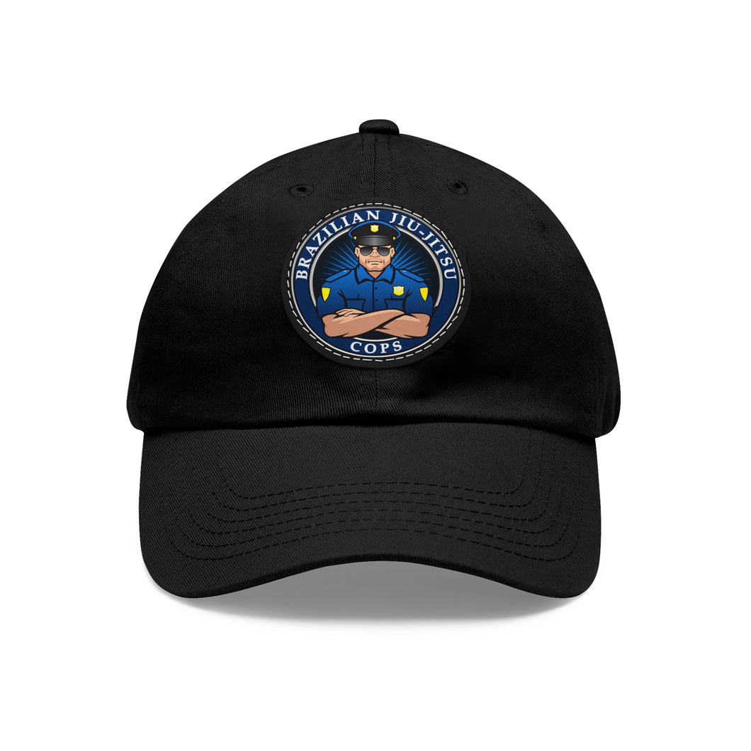 BJJ COPS Hat with Leather Patch