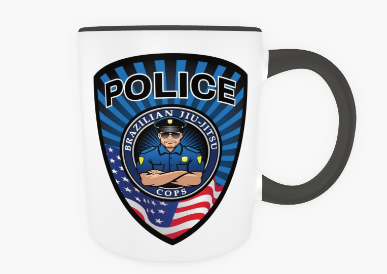 Police Shield BJJ COPS Mug