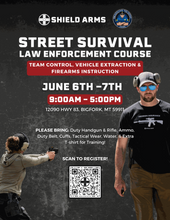 Load image into Gallery viewer, Montana - Street Survival Course – Montana’s Premier Law Enforcement Training Event!
