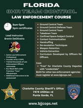 Load image into Gallery viewer, Florida L.E. Team Control - Charlotte County Sheriff&#39;s Office - November 30th -
